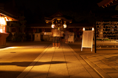 夕闇の晴明神社