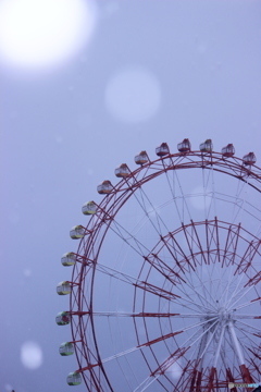 雪待ち観覧車１