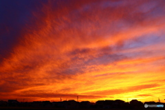 雲と夕焼け