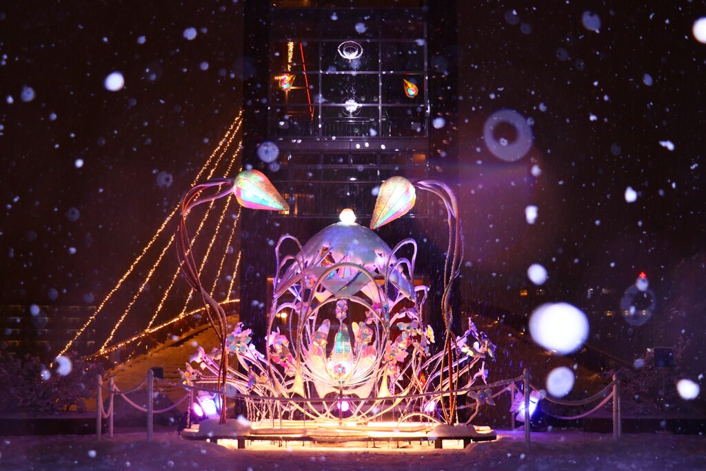 雪降る夜に