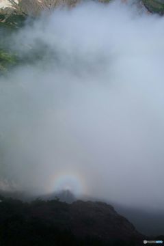 宮城県御釜にて