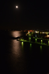 八戸港の夜景