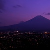 夜景と富士