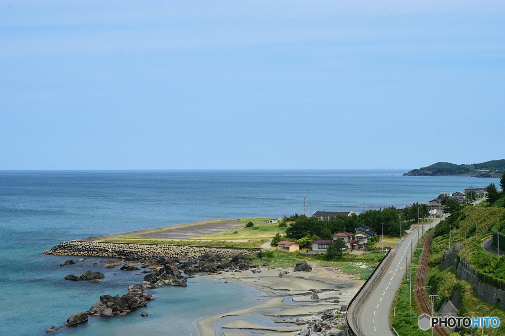 吹浦俯瞰（ロケハン）