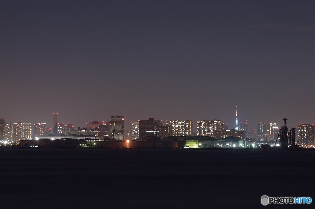 若洲海浜公園から有明方面