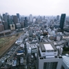 梅田スカイビル　空中庭園展望台からの景色