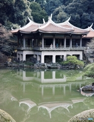 新宿御苑の台湾閣