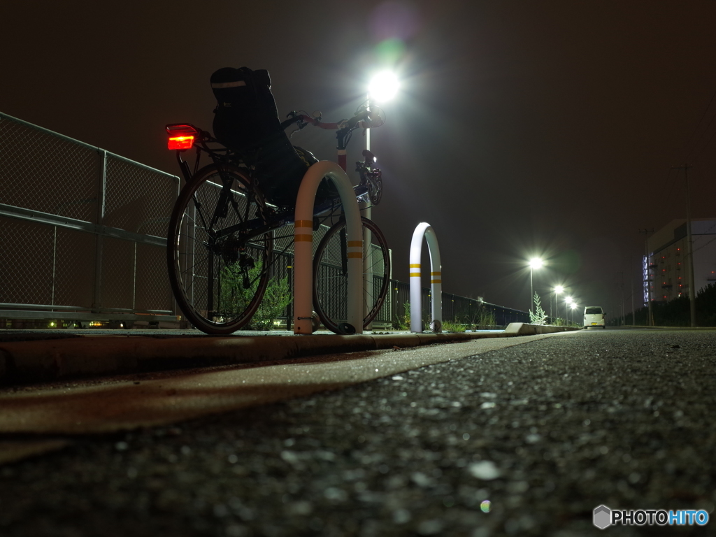 夜間自転車