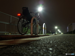 夜間自転車
