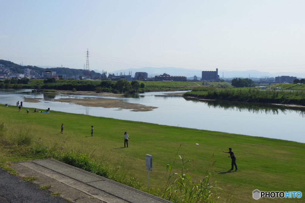 大和川河川敷