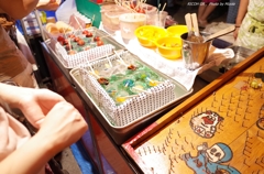 縁日のあんず飴
