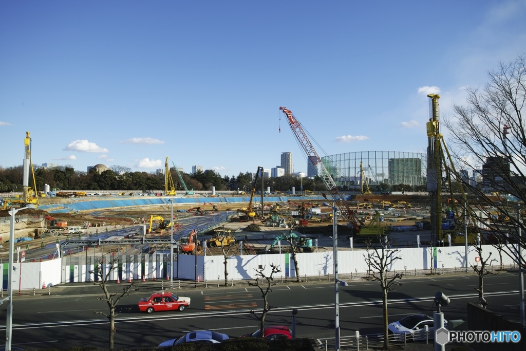 新国立競技場予定地