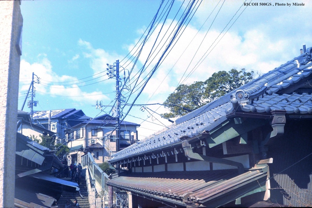 江ノ島の道