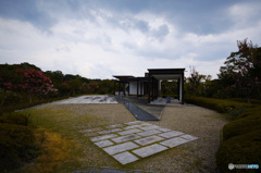 丘の上にある休憩所