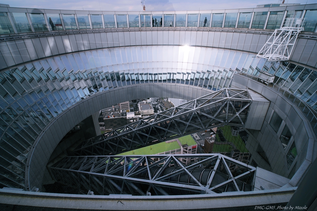 梅田スカイビル　空中庭園の様子２