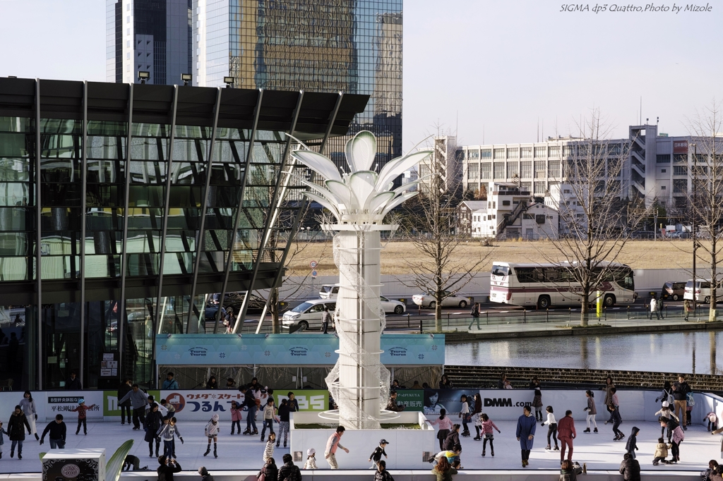 ウメダ　スケートリンク