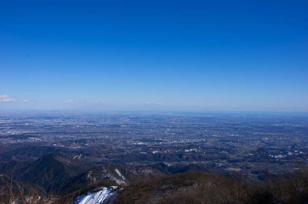 丹沢大山山頂より