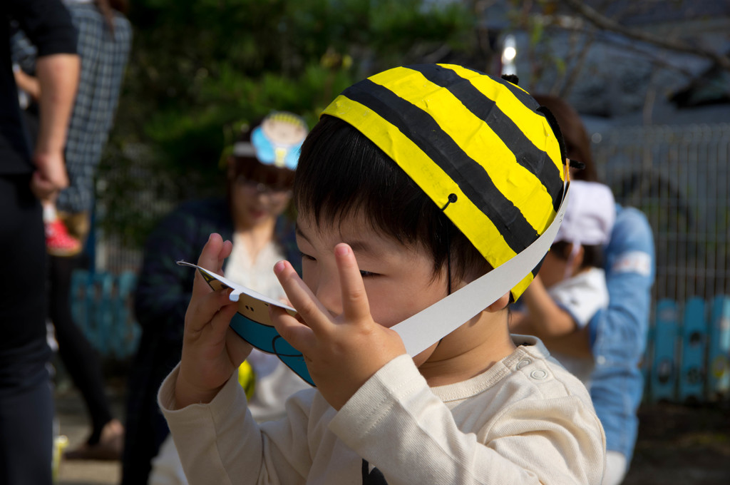 運動会にて