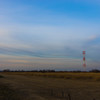 夕暮れ間近の公園