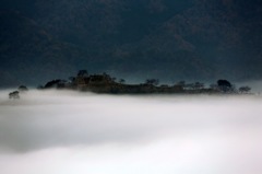 竹田城跡の雲海