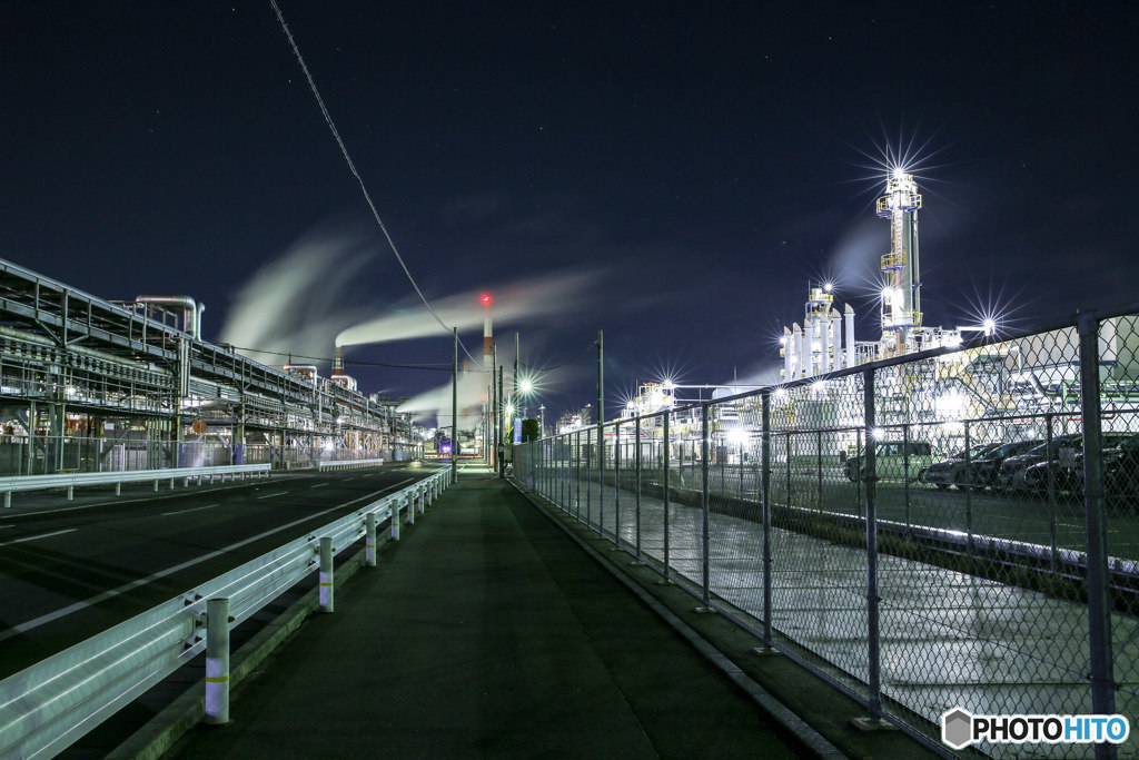 大竹工場夜景