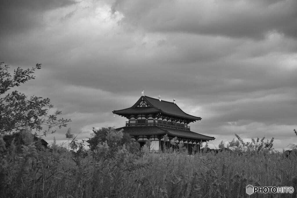 初冬の朱雀門