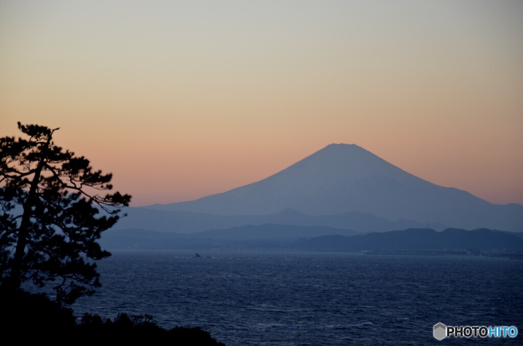 富士夕景