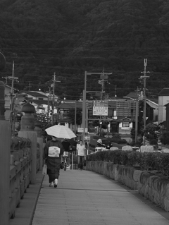 京都にて。
