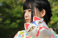 きつね火祭り