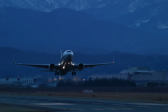夕闇せまる
