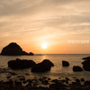 夕日