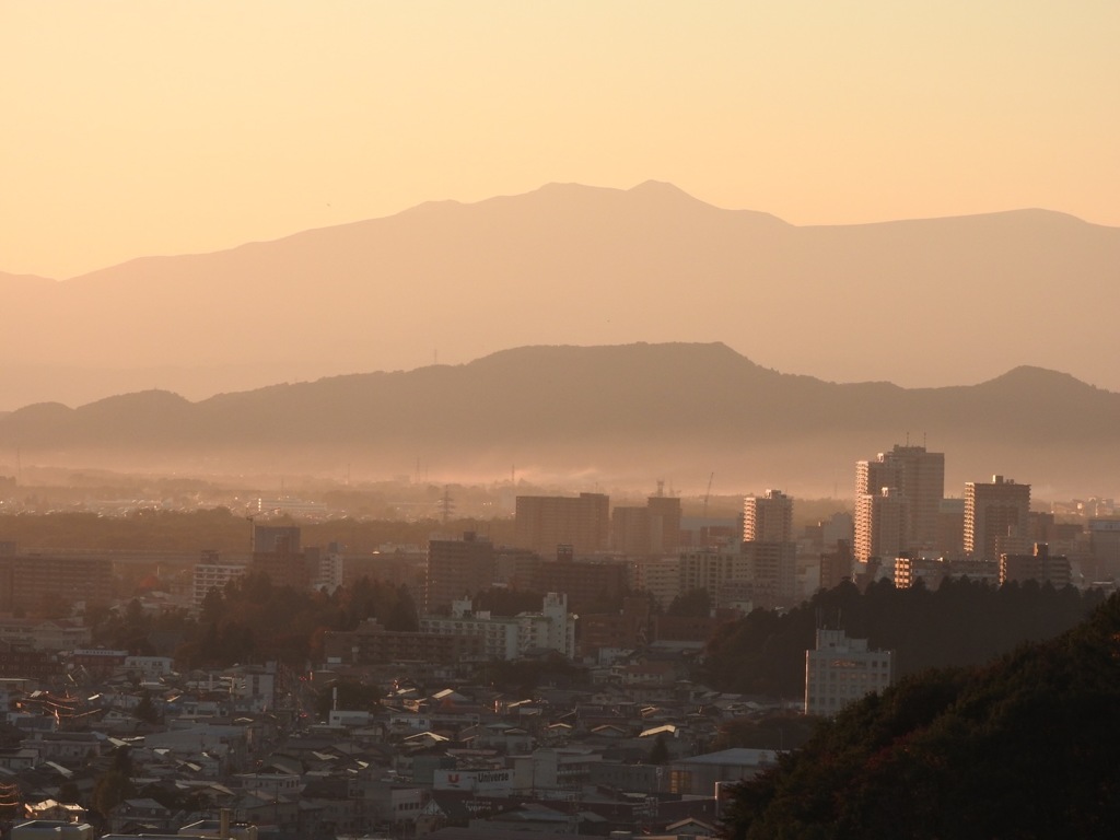 秋の夕暮れ