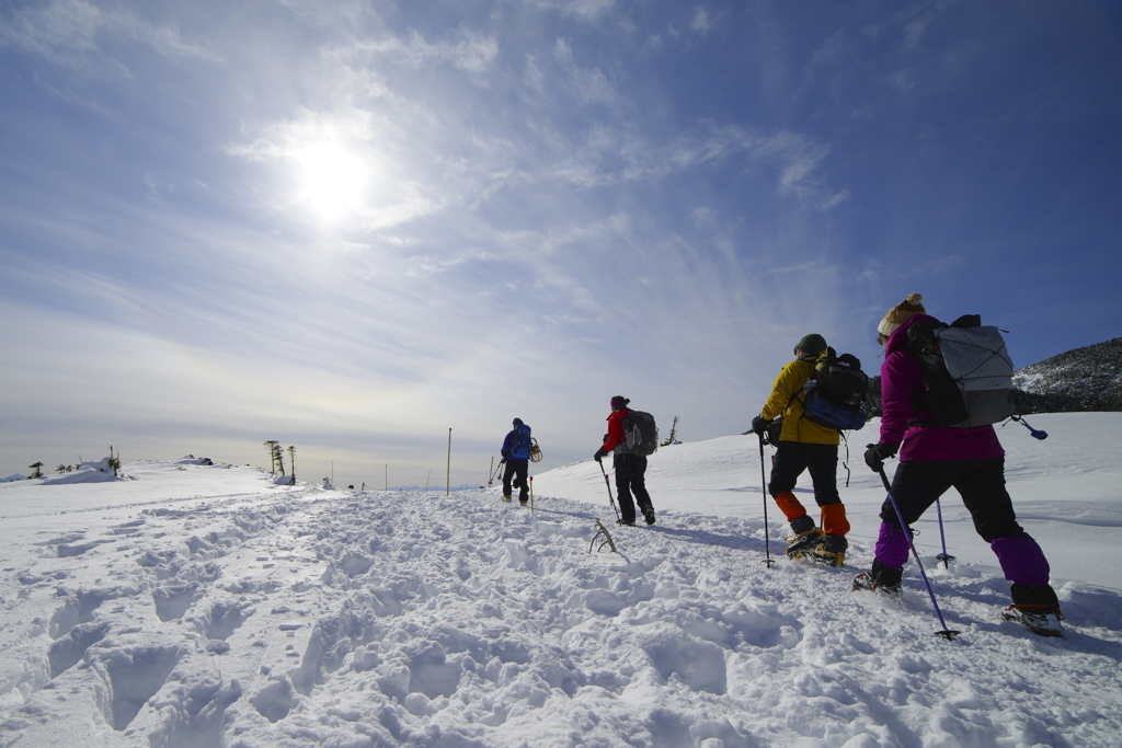 snow hike