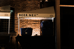夜のビール