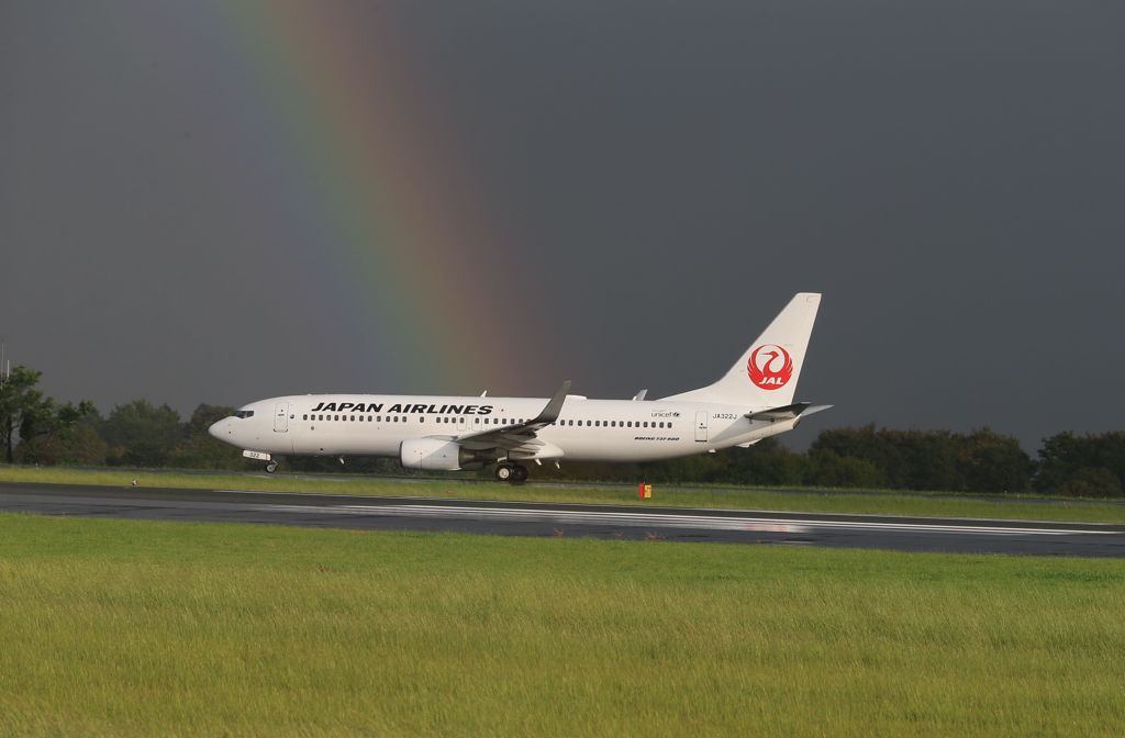 虹とＪＡＬ②
