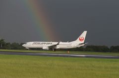 虹とＪＡＬ②