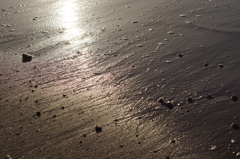 夕方の海辺で３