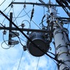 夏の電柱