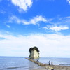 石川県　見附島