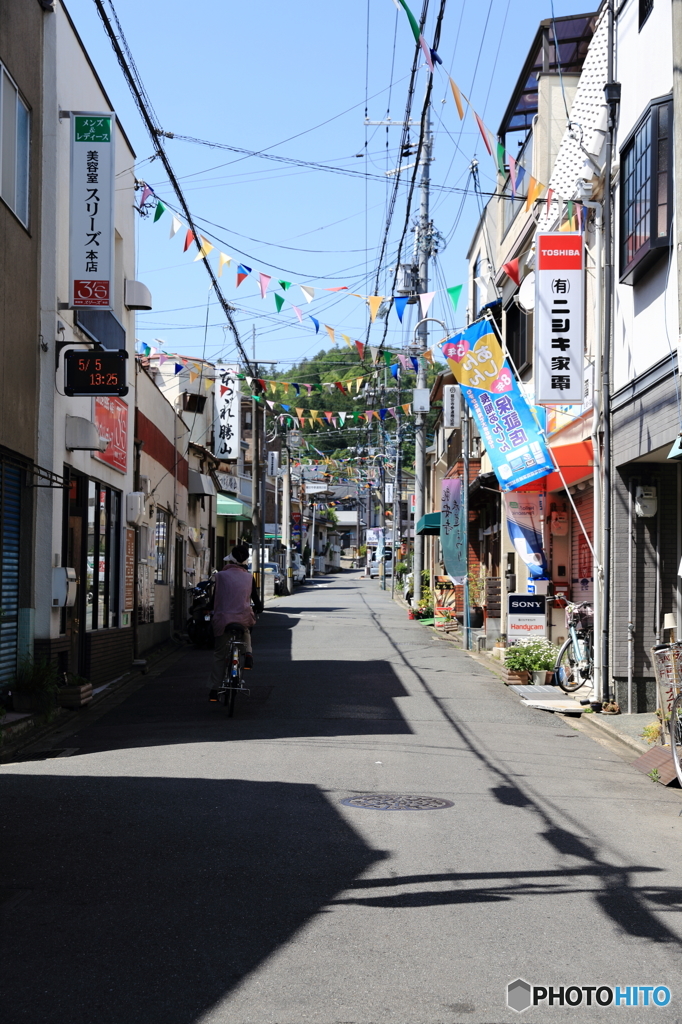 龍安寺　参道?