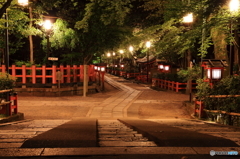 八坂神社 本殿の裏