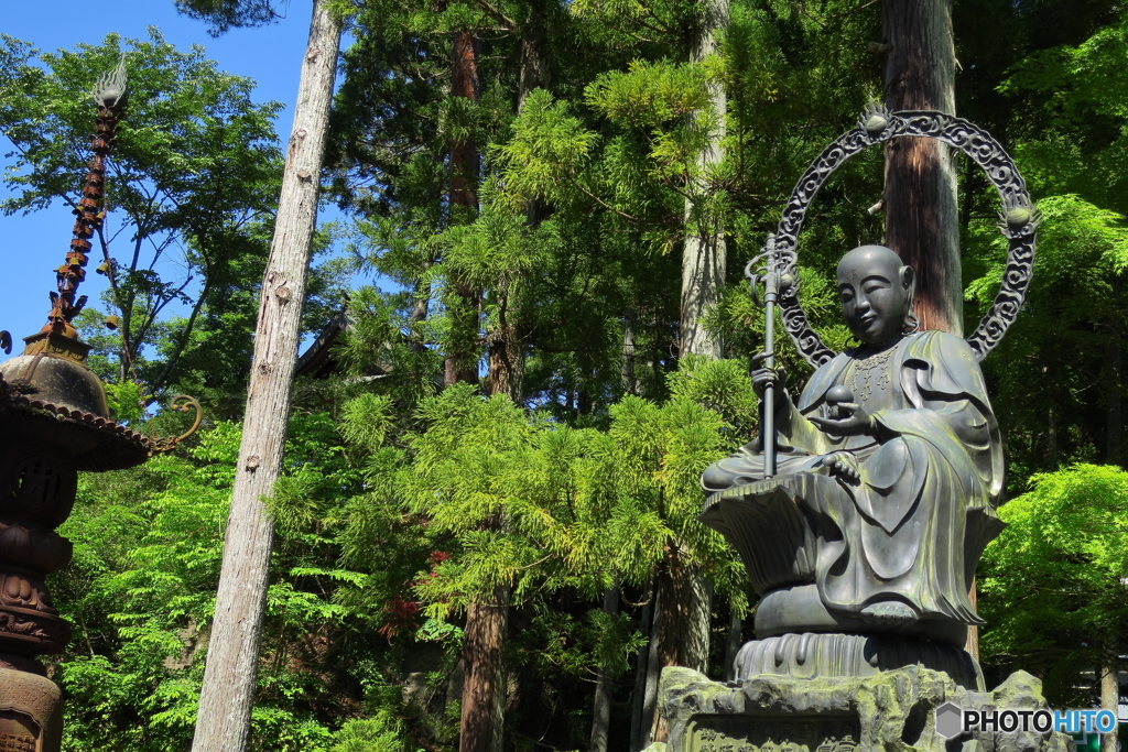 瑞巌寺 境内にて