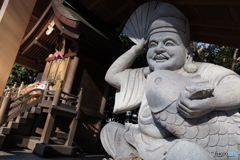 雑司ヶ谷大鳥神社の恵比寿神