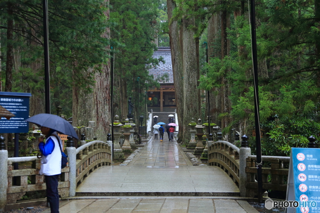 奥之院 御廟の橋