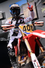 2017年 全日本モトクロス選手権 チャンピオン車両(CRF450R)