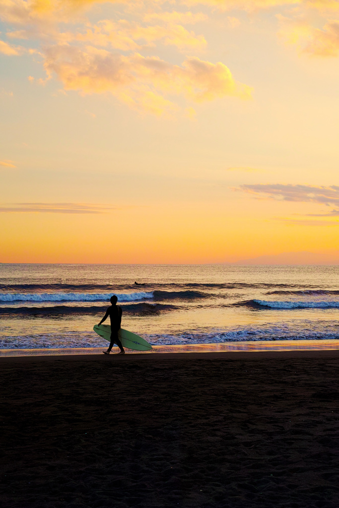 湘南の夕暮れ