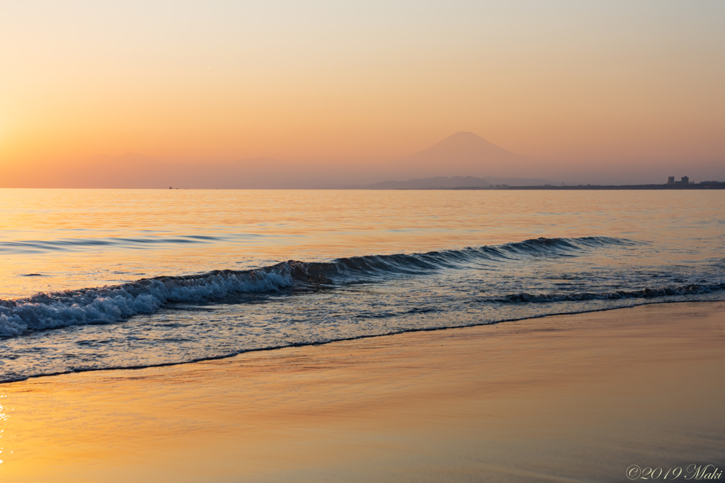 湘南の夕暮れ