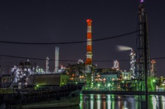 工場夜景