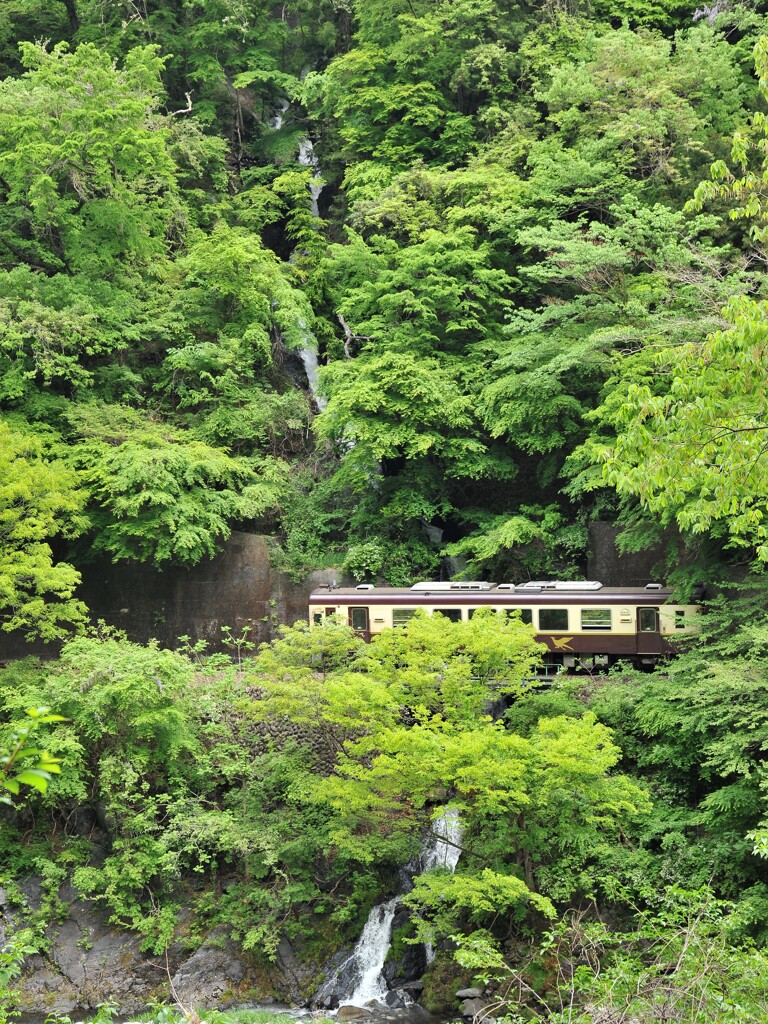 汽車見の滝