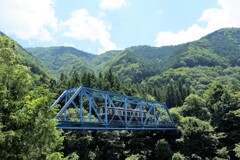 橋梁の夏模様